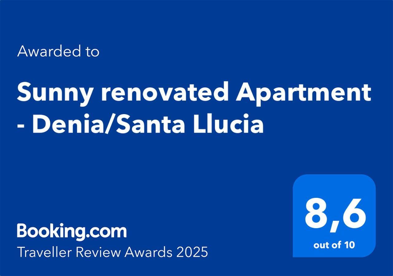 Sunny Renovated Apartment - Denia/Santa Llucia Exterior foto